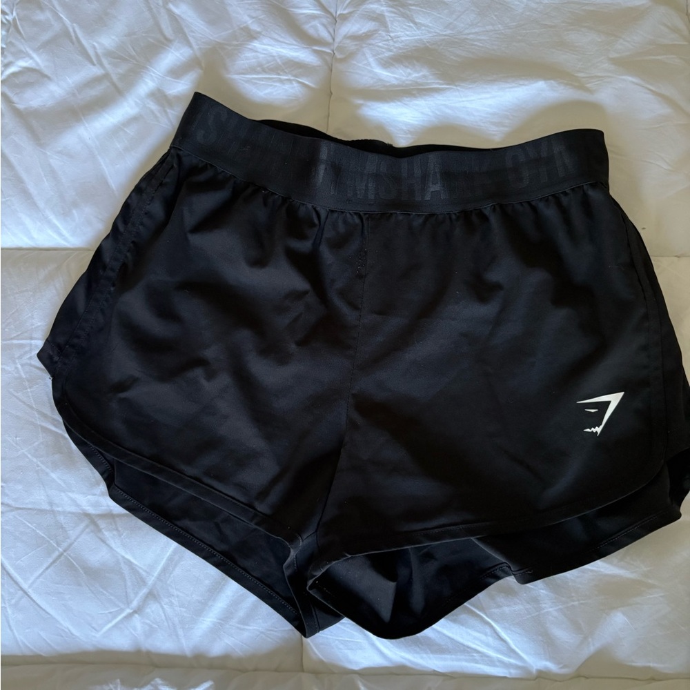 Gymshark Black Women's Athletic Running Shorts Size S